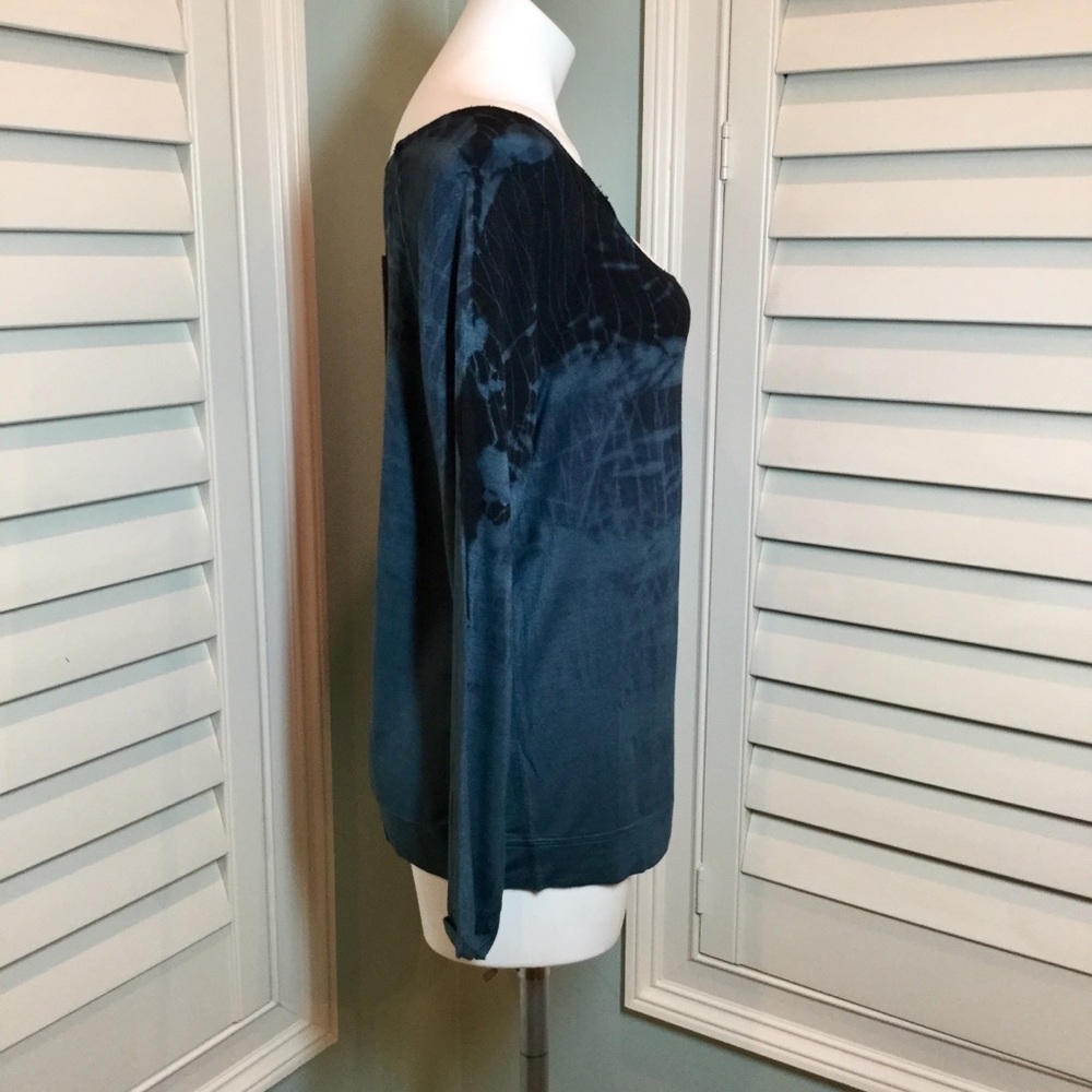 NWT, Off Shoulder Tie Dye Tee, Medium - Picture 4 of 8